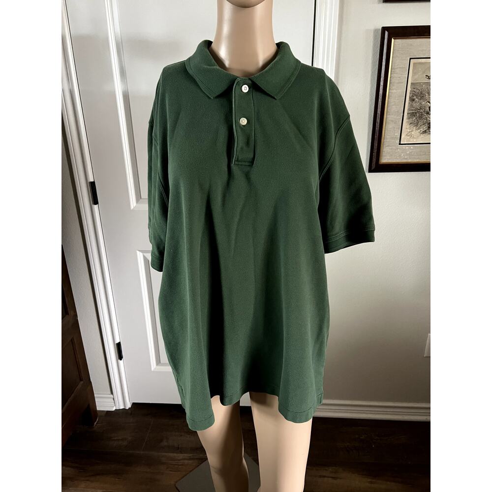 Green L L Bean men's polo